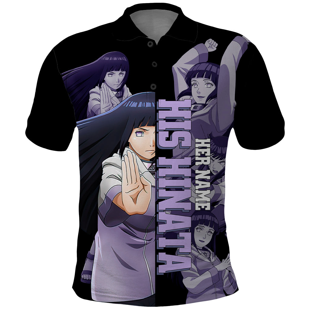 Hinata Hyuga Polo Shirt Dragon Ball