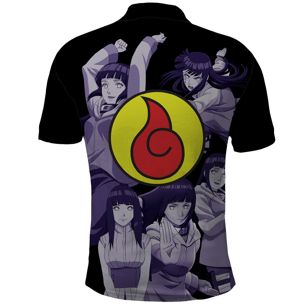 Hinata Hyuga Polo Shirt Dragon Ball