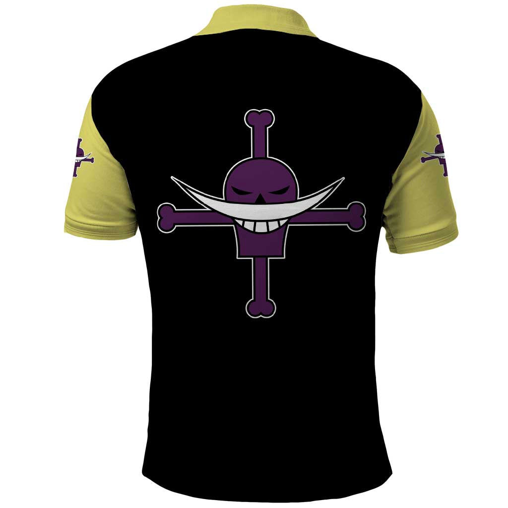 Edward Newgate - One Piece Polo Shirt Anime Mix Manga Style