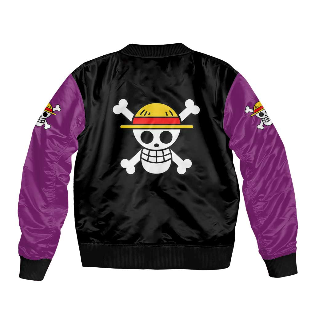 Luffy Gear 4 - One Piece Bomber Jacket Anime Mix Manga Style