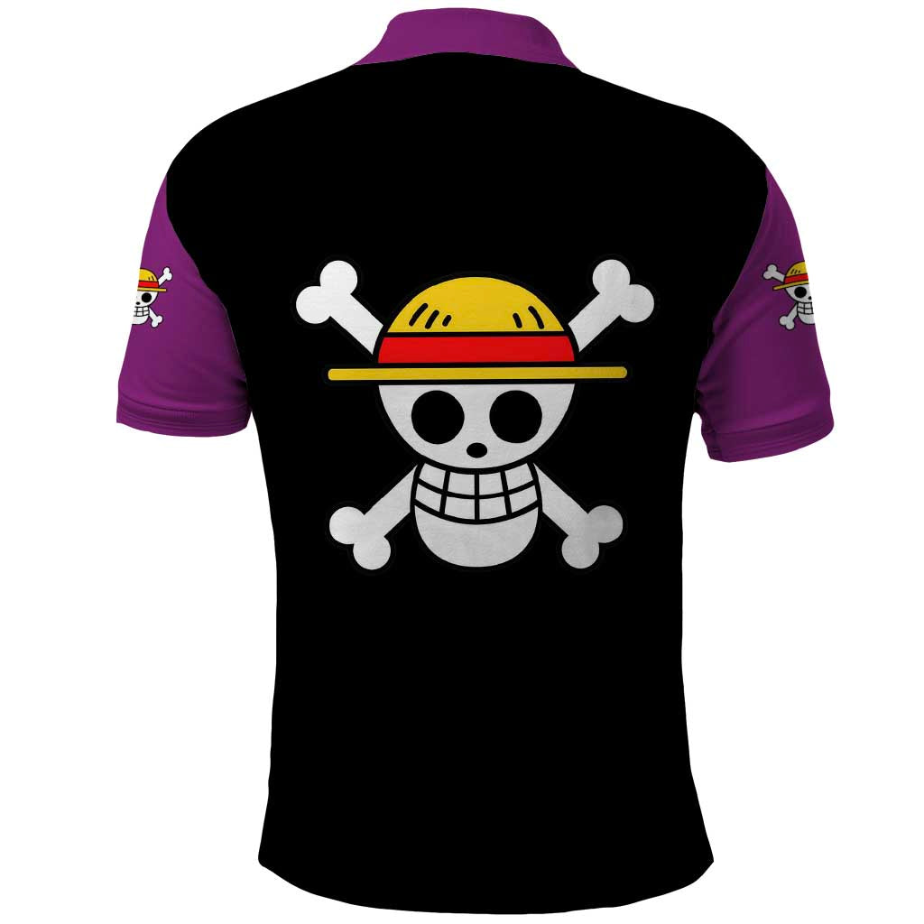 Luffy Gear 4 - One Piece Polo Shirt Anime Mix Manga Style