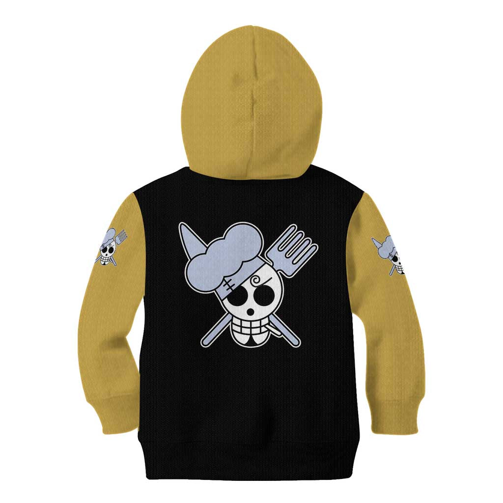 Vin Smoke Sanji - One Piece Kid Hoodie Anime Mix Manga Style