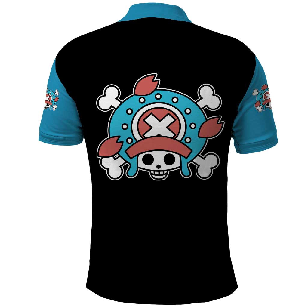 Tony Tony Chopper - One Piece Polo Shirt Anime Mix Manga Style