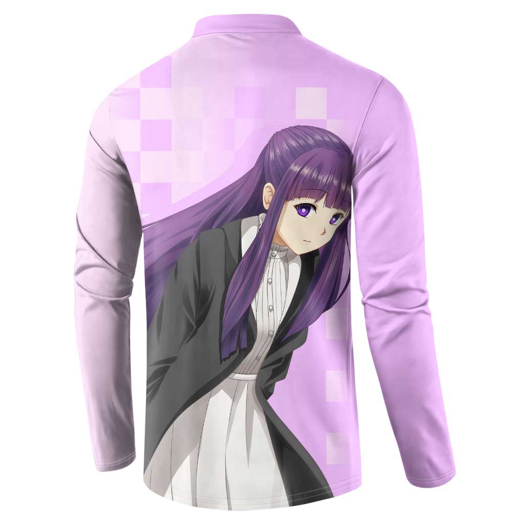 Fern - Frieren Button Sweatshirt Anime Style