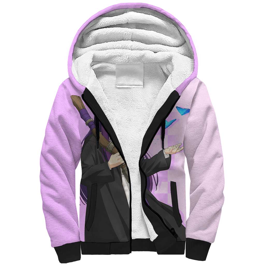 Fern - Frieren Sherpa Hoodie Anime Style