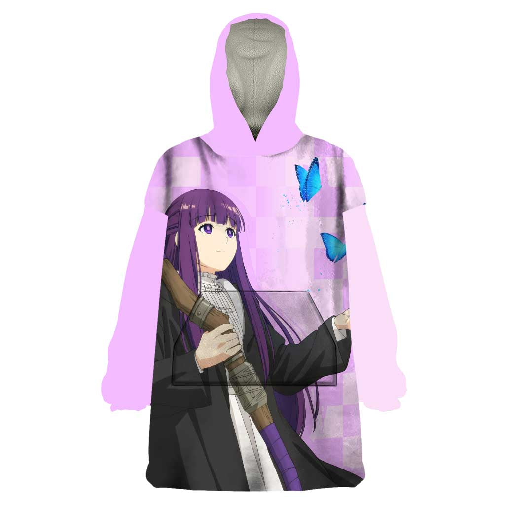 Fern - Frieren Wearable Blanket Hoodie Anime Style