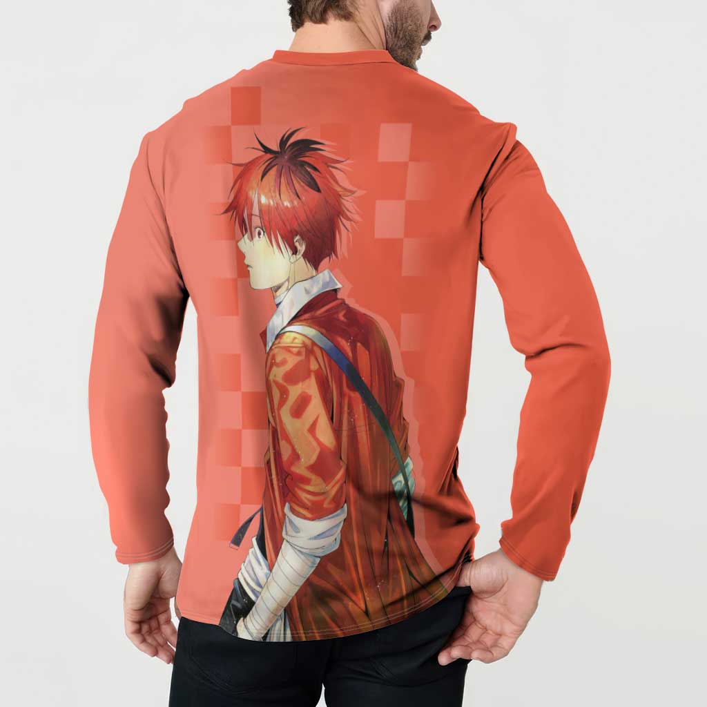 Stark - Frieren Button Sweatshirt Anime Style