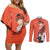 Stark - Frieren Couples Matching Off Shoulder Short Dress and Long Sleeve Button Shirt Anime Style