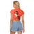 Stark - Frieren Raglan Cropped T Shirt Anime Style