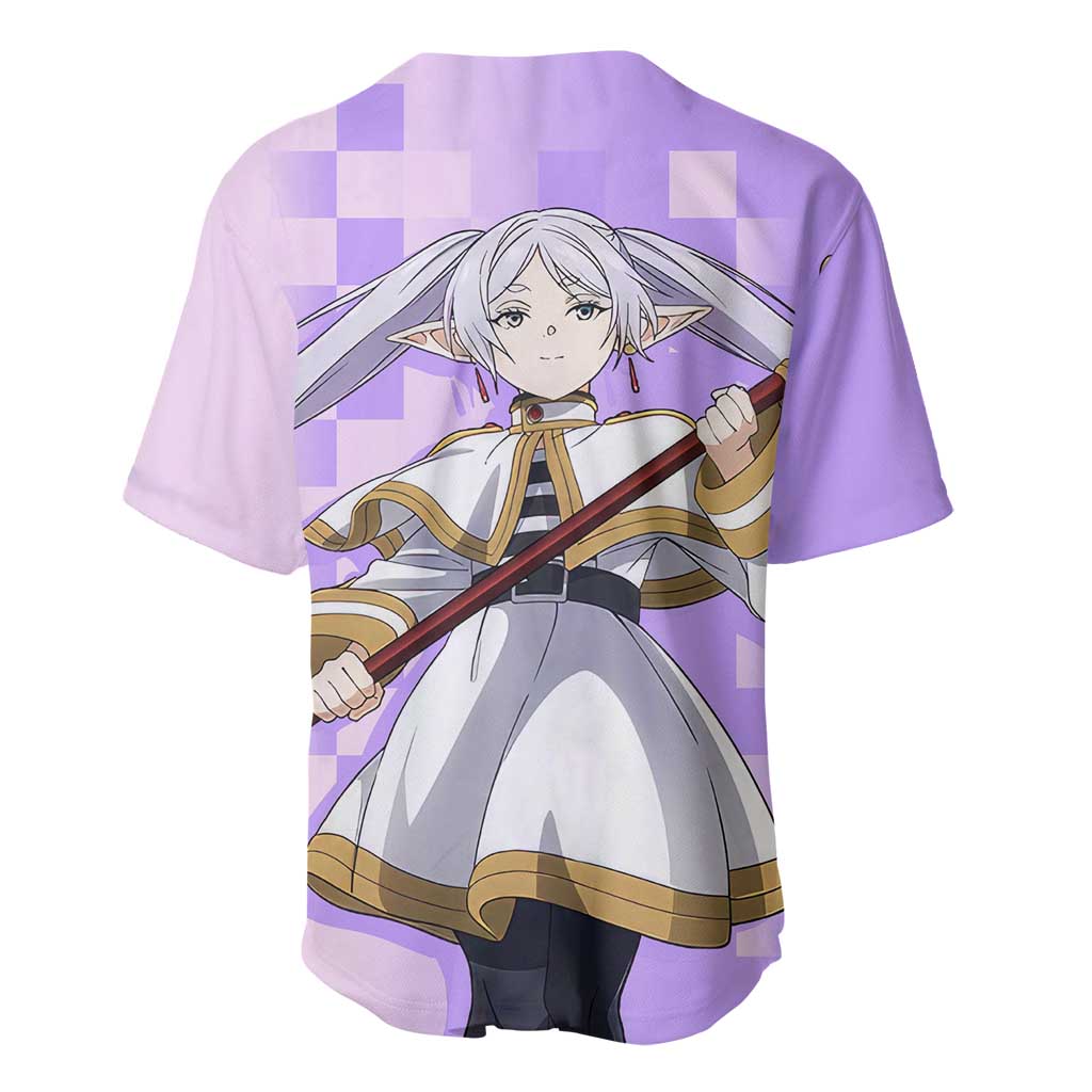 Frieren - Frieren Baseball Jersey Anime Style
