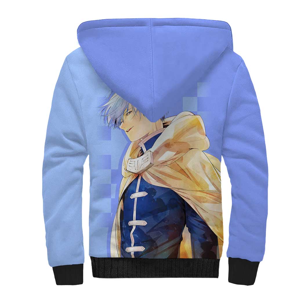 Himmel - Frieren Sherpa Hoodie Anime Style