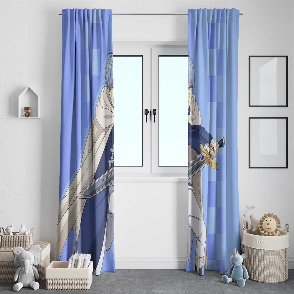 Himmel - Frieren Window Curtain Anime Style