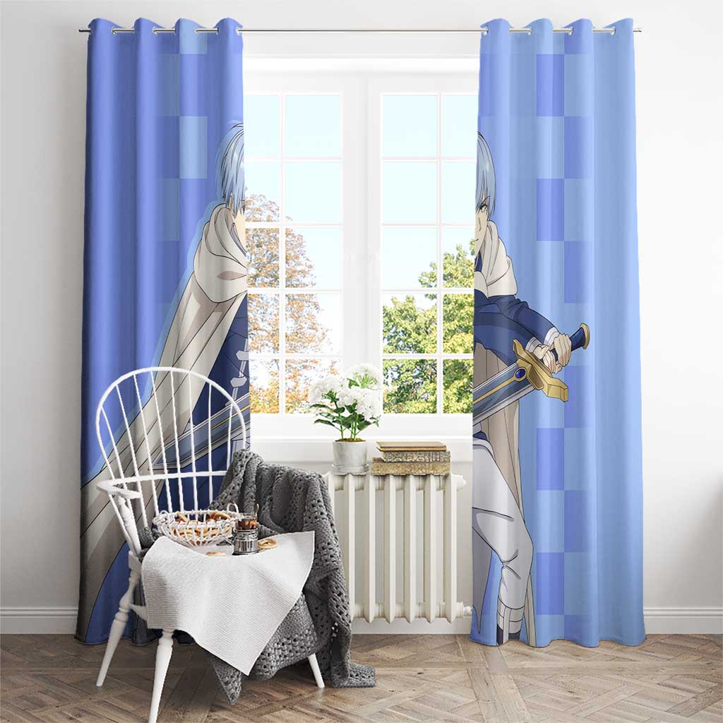 Himmel - Frieren Window Curtain Anime Style