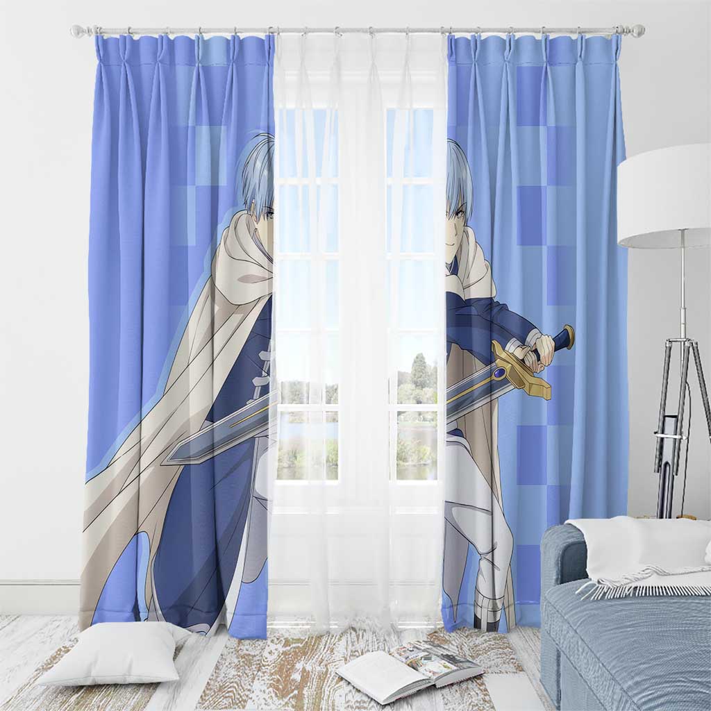 Himmel - Frieren Window Curtain Anime Style