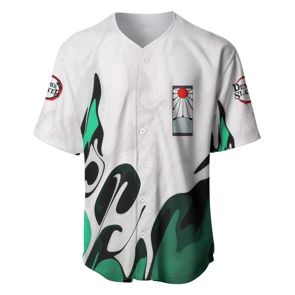 Tanjiro Kamado - Demon Slayer Baseball Jersey Anime Style