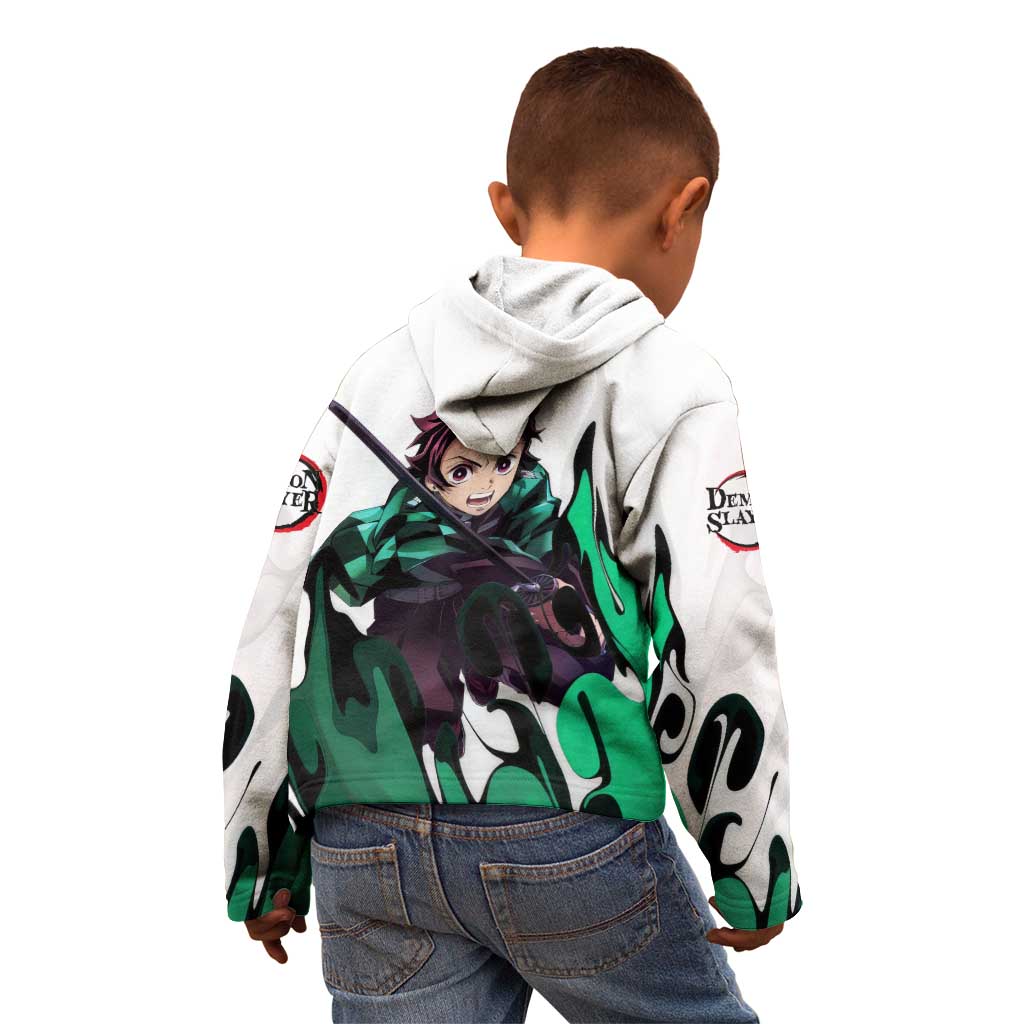 Tanjiro Kamado - Demon Slayer Kid Hoodie Anime Style