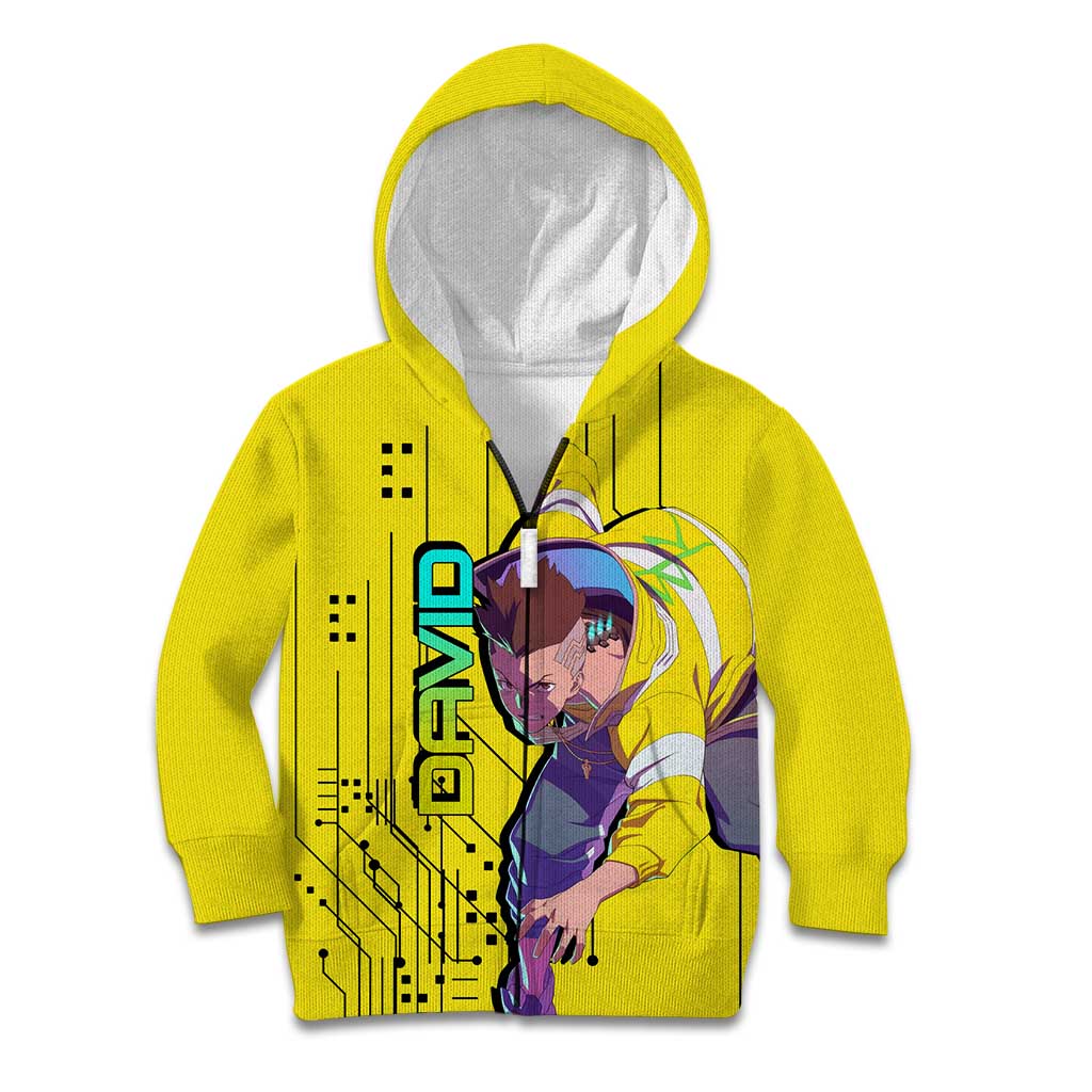 David - Cyberpunk Edgerunners Kid Hoodie Anime Style