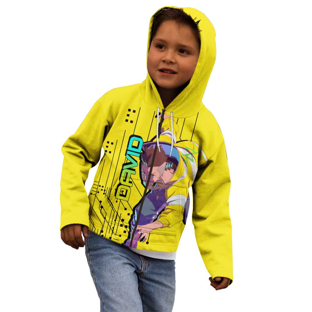 David - Cyberpunk Edgerunners Kid Hoodie Anime Style