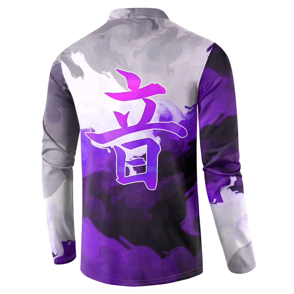 Tengen Uzui - Demon Slayer Button Sweatshirt Anime Style