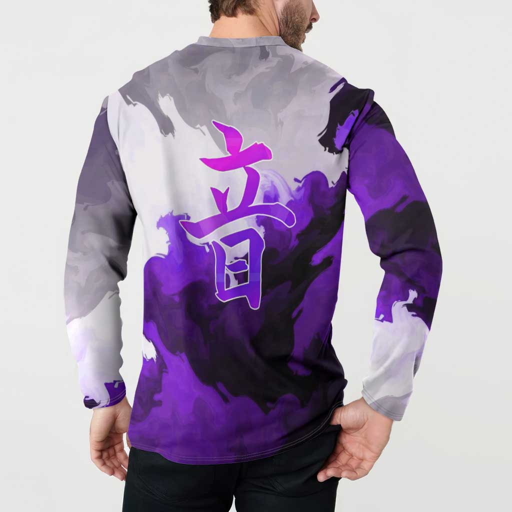 Tengen Uzui - Demon Slayer Button Sweatshirt Anime Style