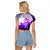 Tengen Uzui - Demon Slayer Raglan Cropped T Shirt Anime Style
