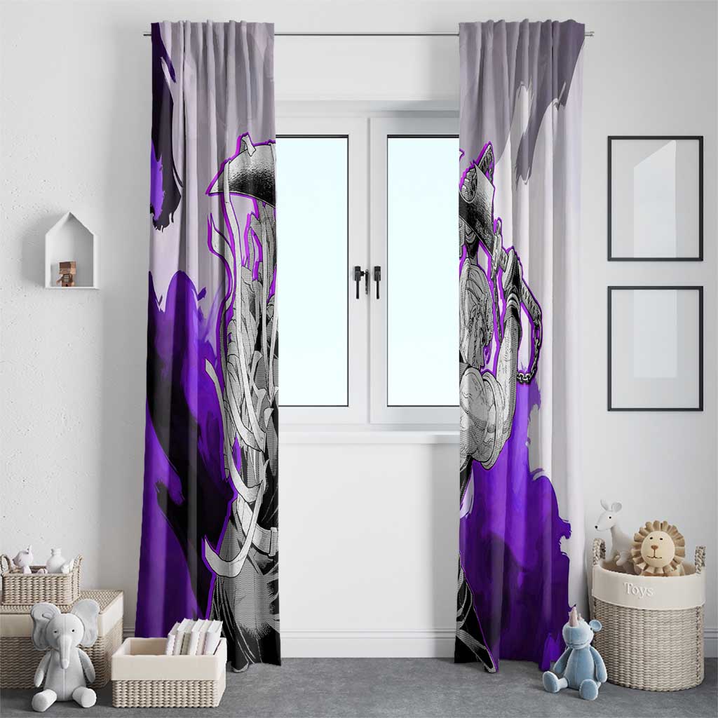 Tengen Uzui - Demon Slayer Window Curtain Anime Style