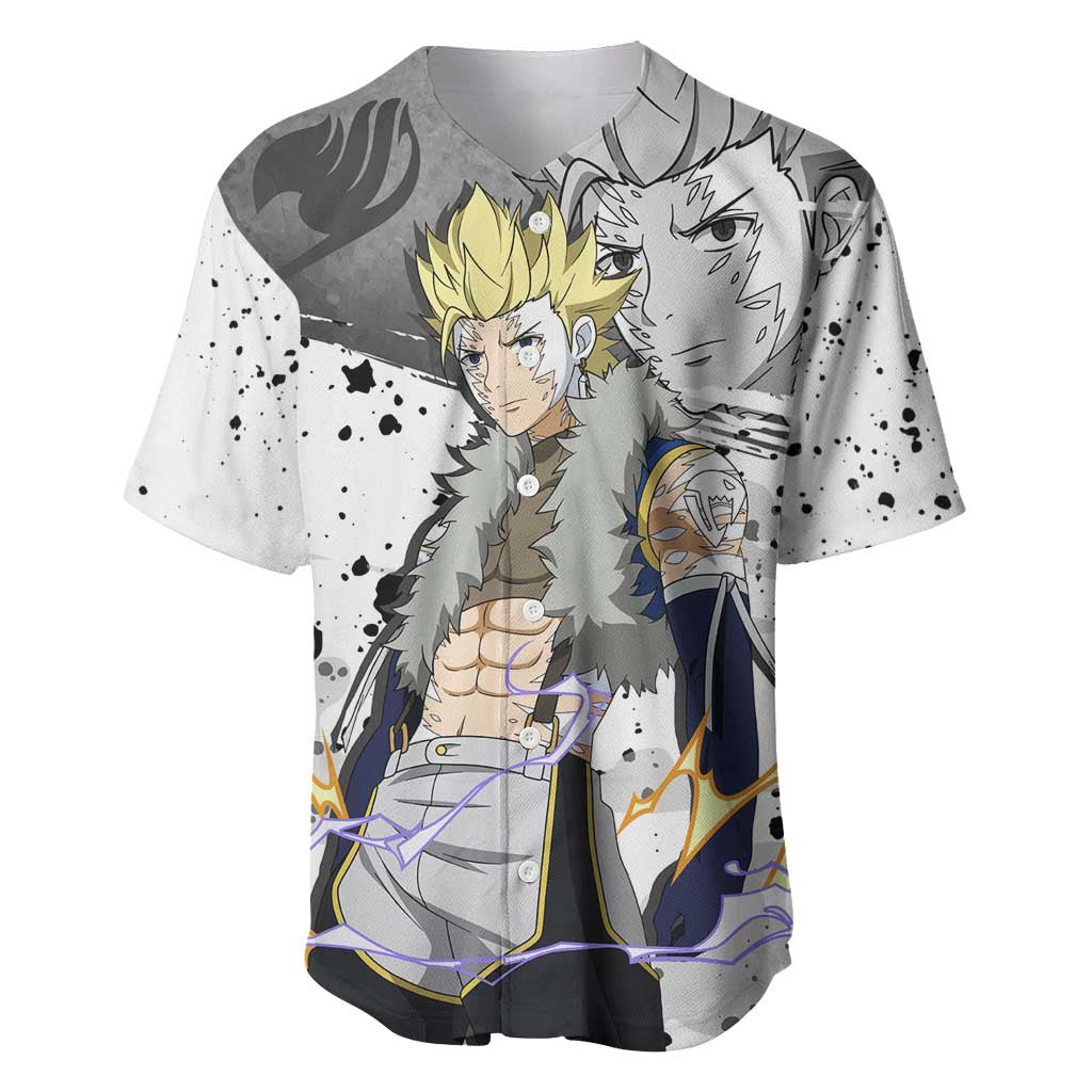 Sabertooth Sting Eucliffe - Fairy Tail Baseball Jersey Anime Style