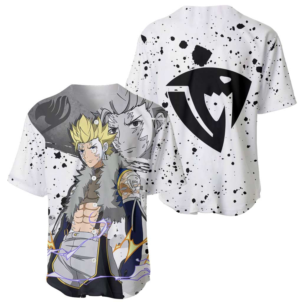 Sabertooth Sting Eucliffe - Fairy Tail Baseball Jersey Anime Style
