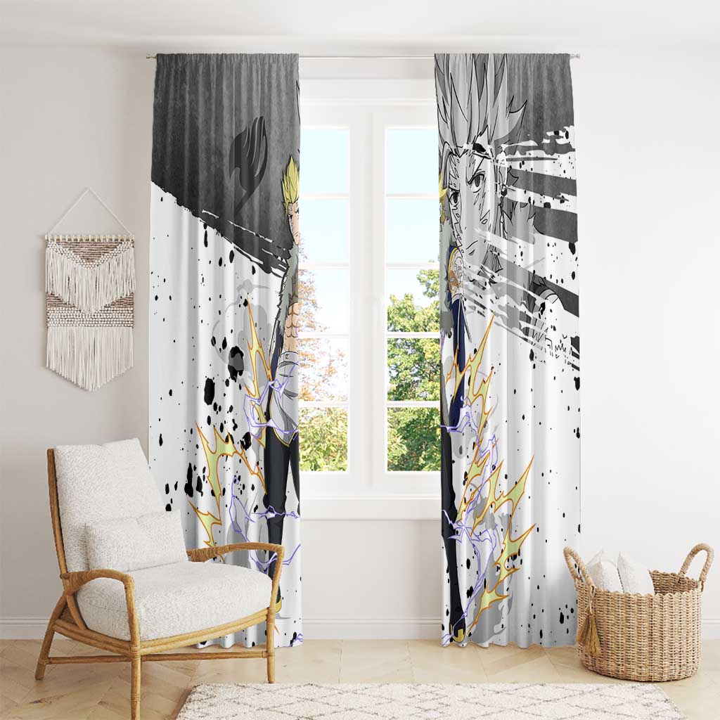 Sabertooth Sting Eucliffe - Fairy Tail Window Curtain Anime Style