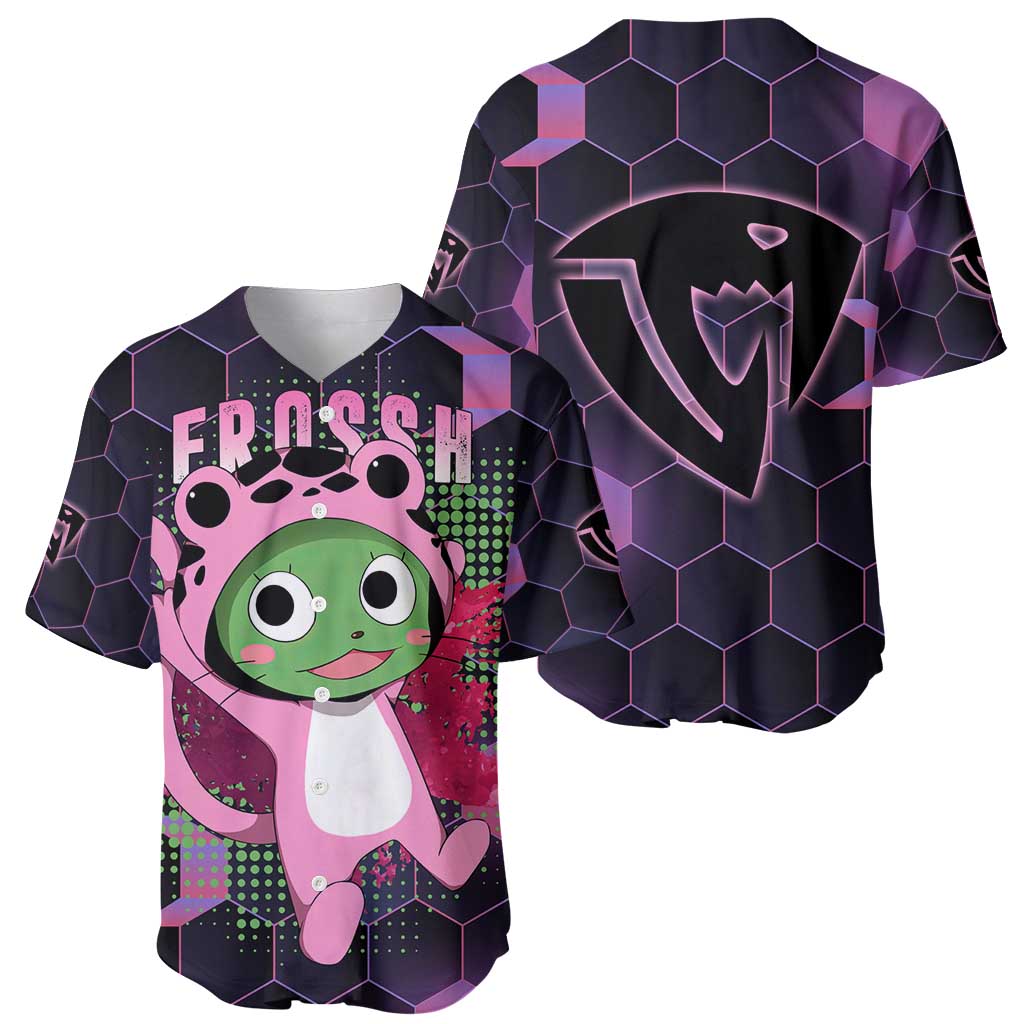 Sabertooth Frosch - Fairy Tail Baseball Jersey Anime Style