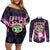 Sabertooth Frosch - Fairy Tail Couples Matching Off Shoulder Short Dress and Long Sleeve Button Shirt Anime Style