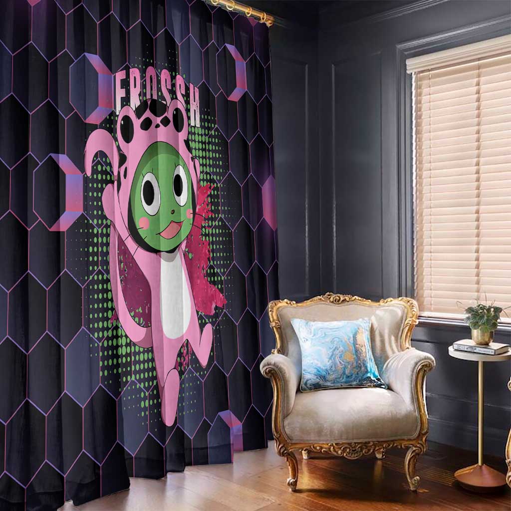 Sabertooth Frosch - Fairy Tail Window Curtain Anime Style