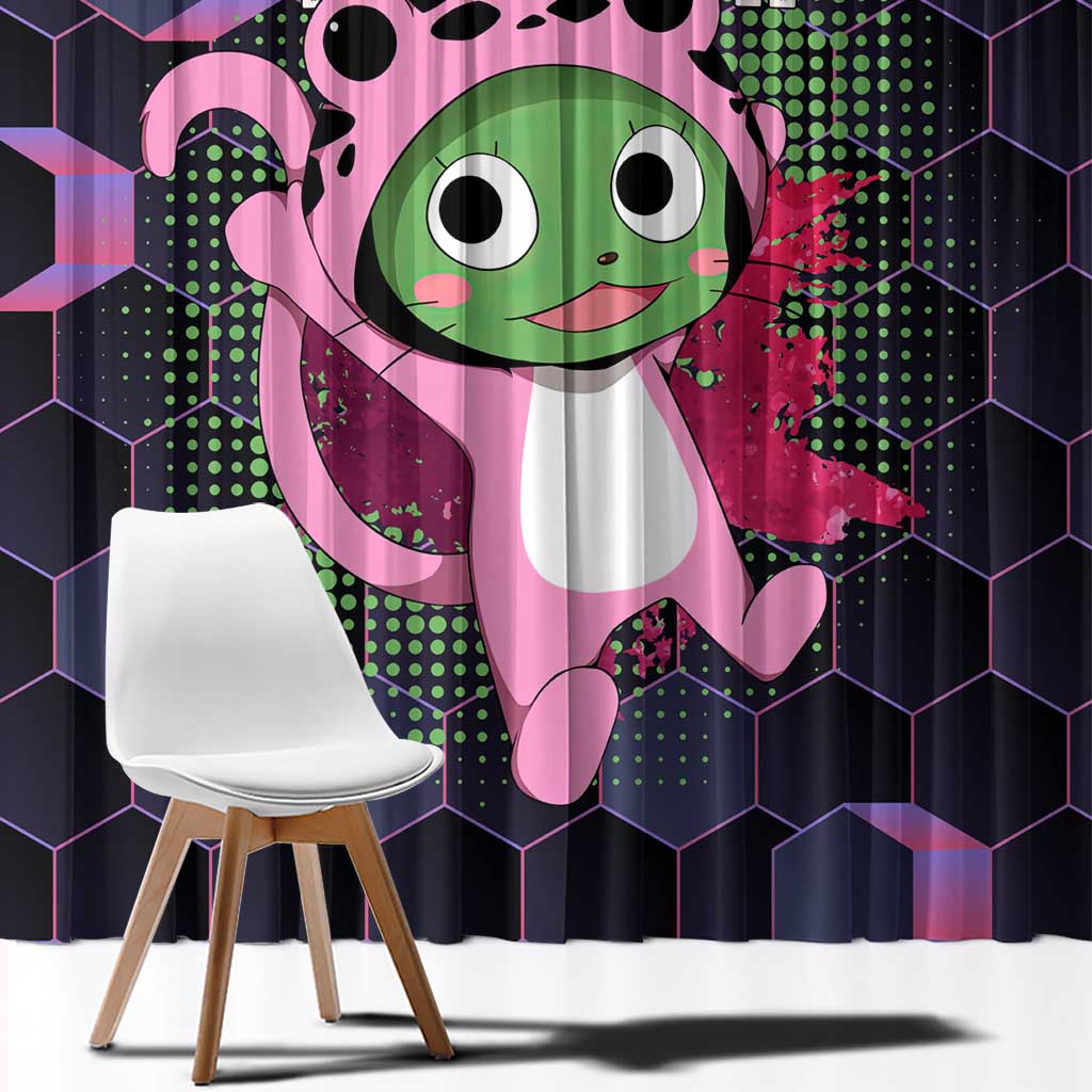 Sabertooth Frosch - Fairy Tail Window Curtain Anime Style