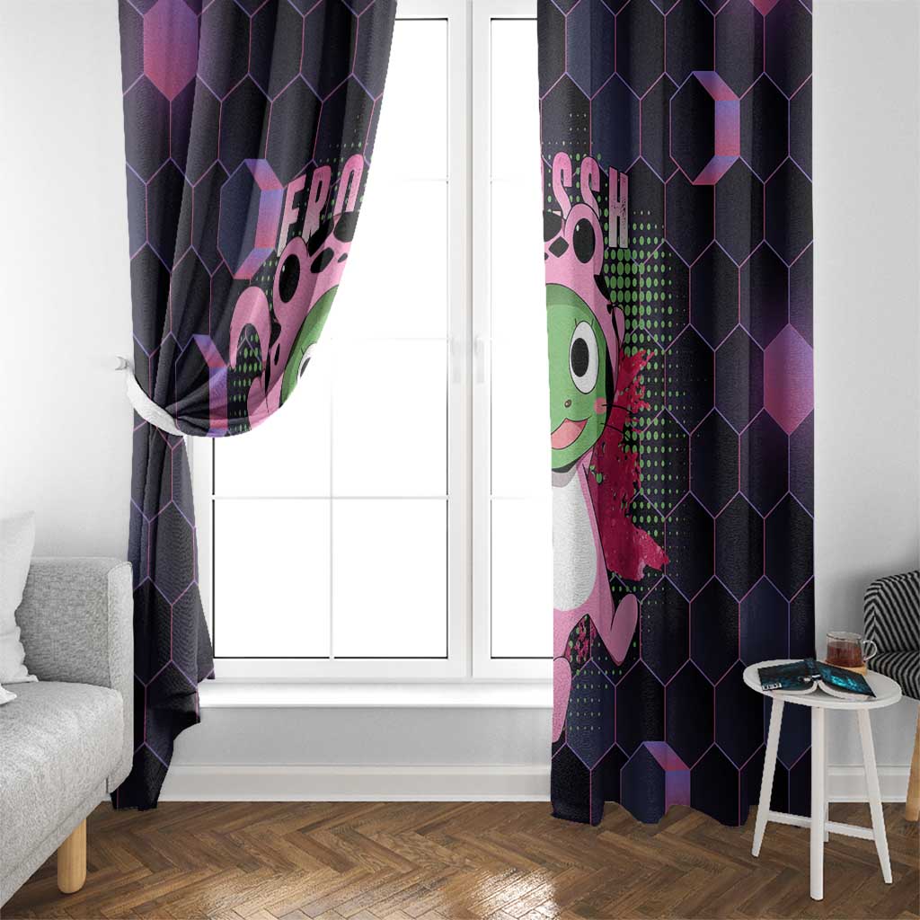 Sabertooth Frosch - Fairy Tail Window Curtain Anime Style