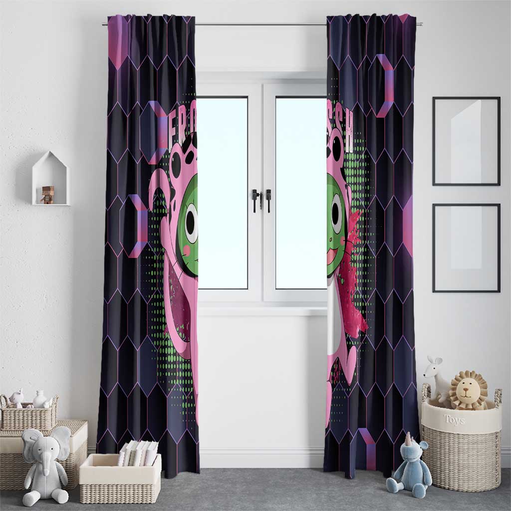 Sabertooth Frosch - Fairy Tail Window Curtain Anime Style