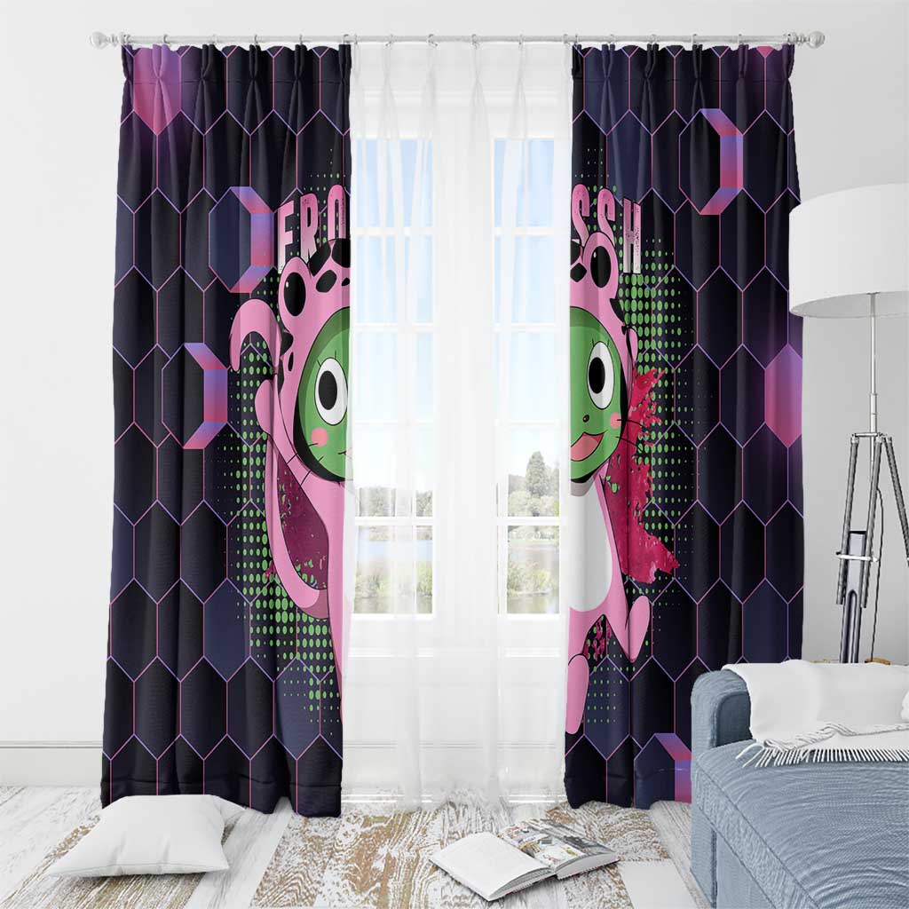 Sabertooth Frosch - Fairy Tail Window Curtain Anime Style