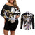 Noelle Silva - Black Bull Couples Matching Off Shoulder Short Dress and Long Sleeve Button Shirt Anime Style