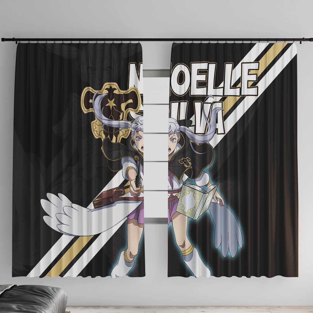 Noelle Silva - Black Bull Window Curtain Anime Style