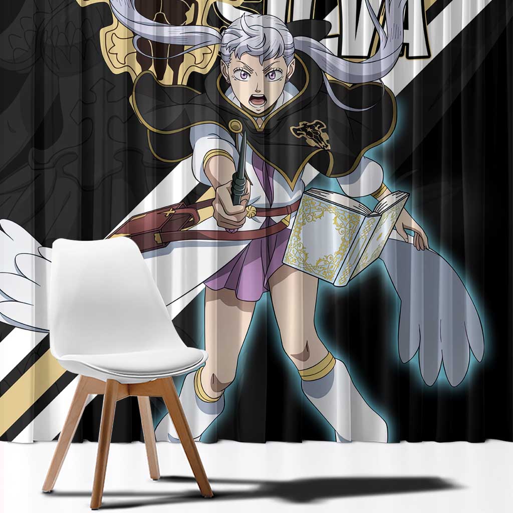 Noelle Silva - Black Bull Window Curtain Anime Style