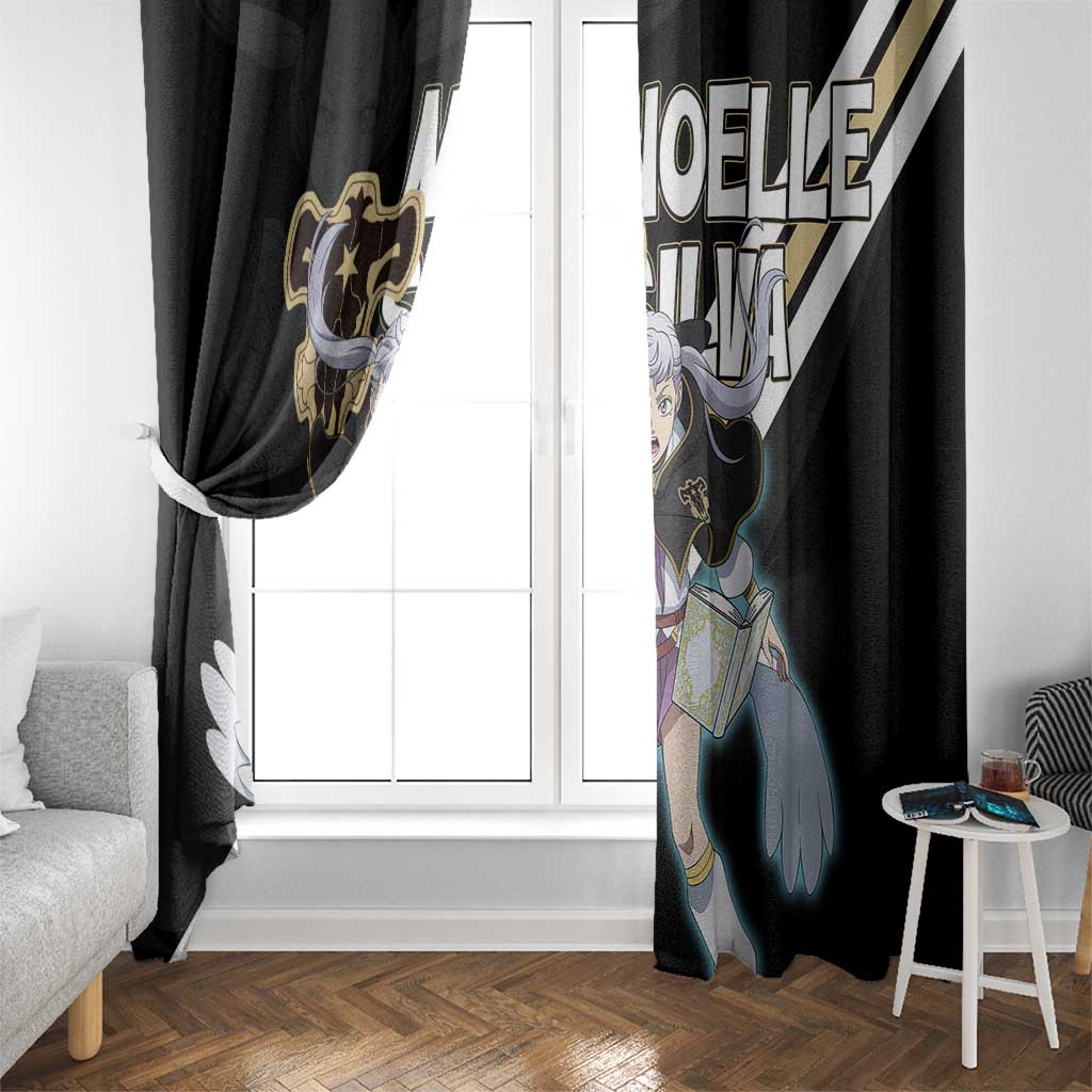 Noelle Silva - Black Bull Window Curtain Anime Style