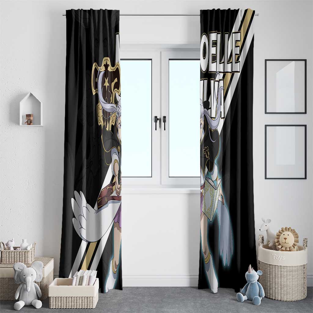 Noelle Silva - Black Bull Window Curtain Anime Style