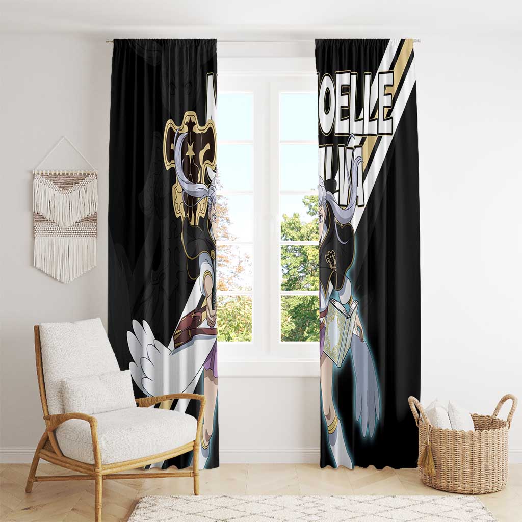 Noelle Silva - Black Bull Window Curtain Anime Style
