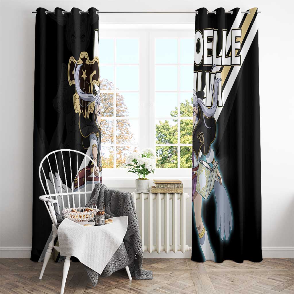 Noelle Silva - Black Bull Window Curtain Anime Style