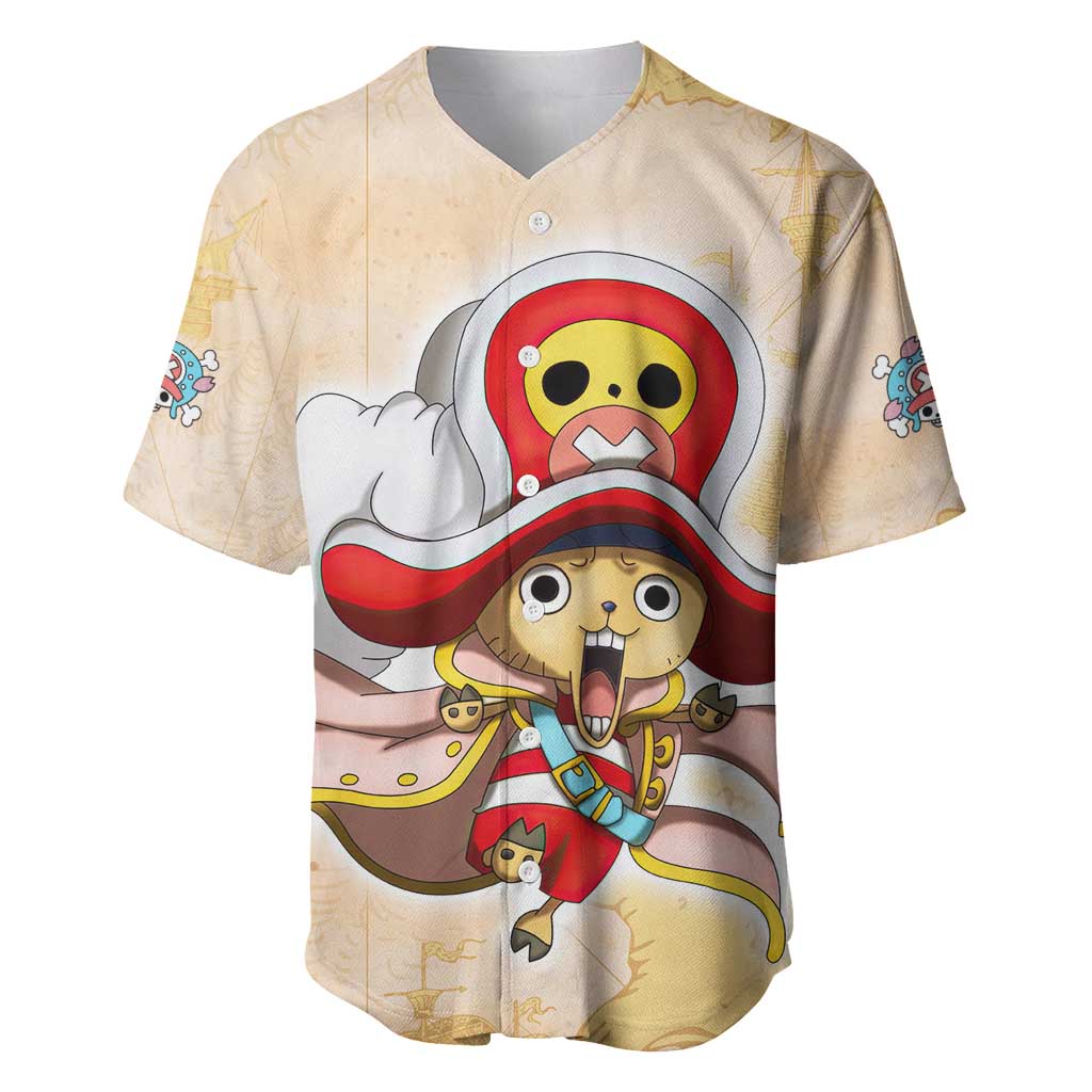 Tony Tony Chopper - One Piece Baseball Jersey Anime Style