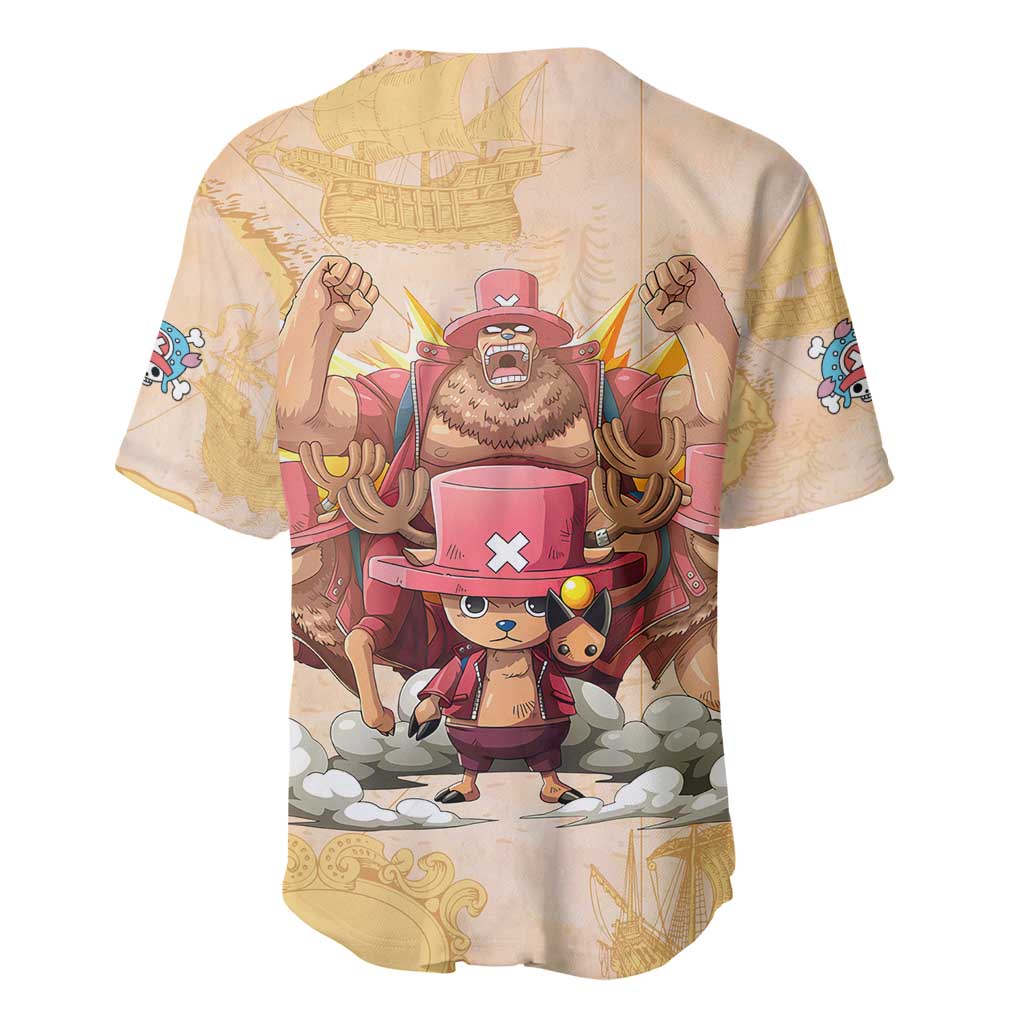 Tony Tony Chopper - One Piece Baseball Jersey Anime Style
