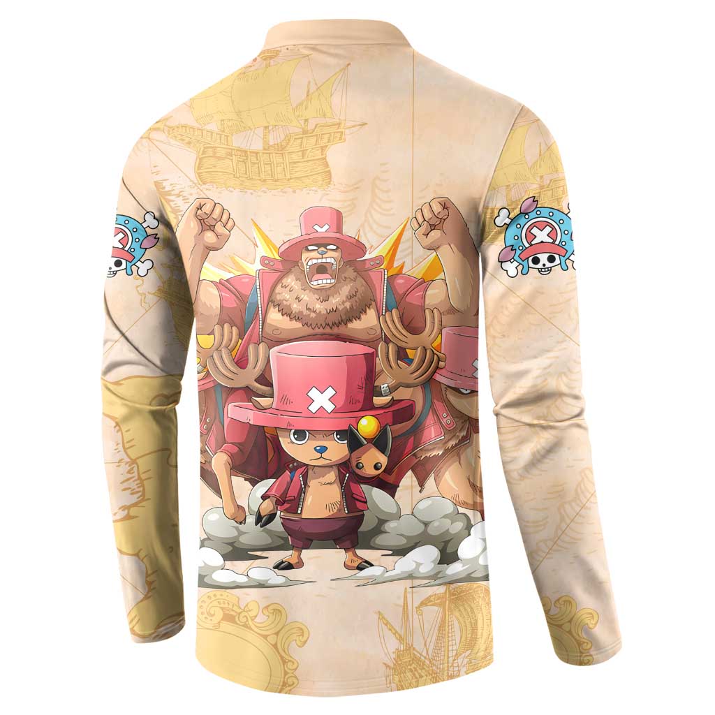 Tony Tony Chopper - One Piece Button Sweatshirt Anime Style