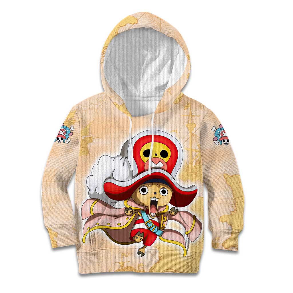 Tony Tony Chopper - One Piece Kid Hoodie Anime Style