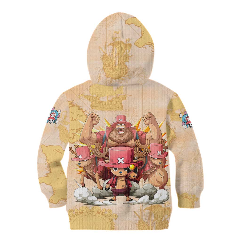 Tony Tony Chopper - One Piece Kid Hoodie Anime Style