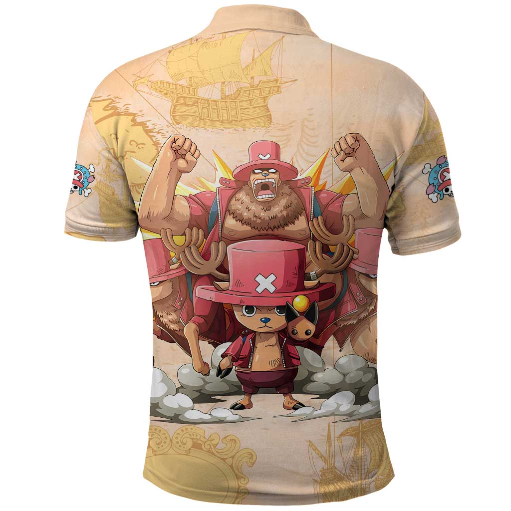 Tony Tony Chopper - One Piece Polo Shirt Anime Style