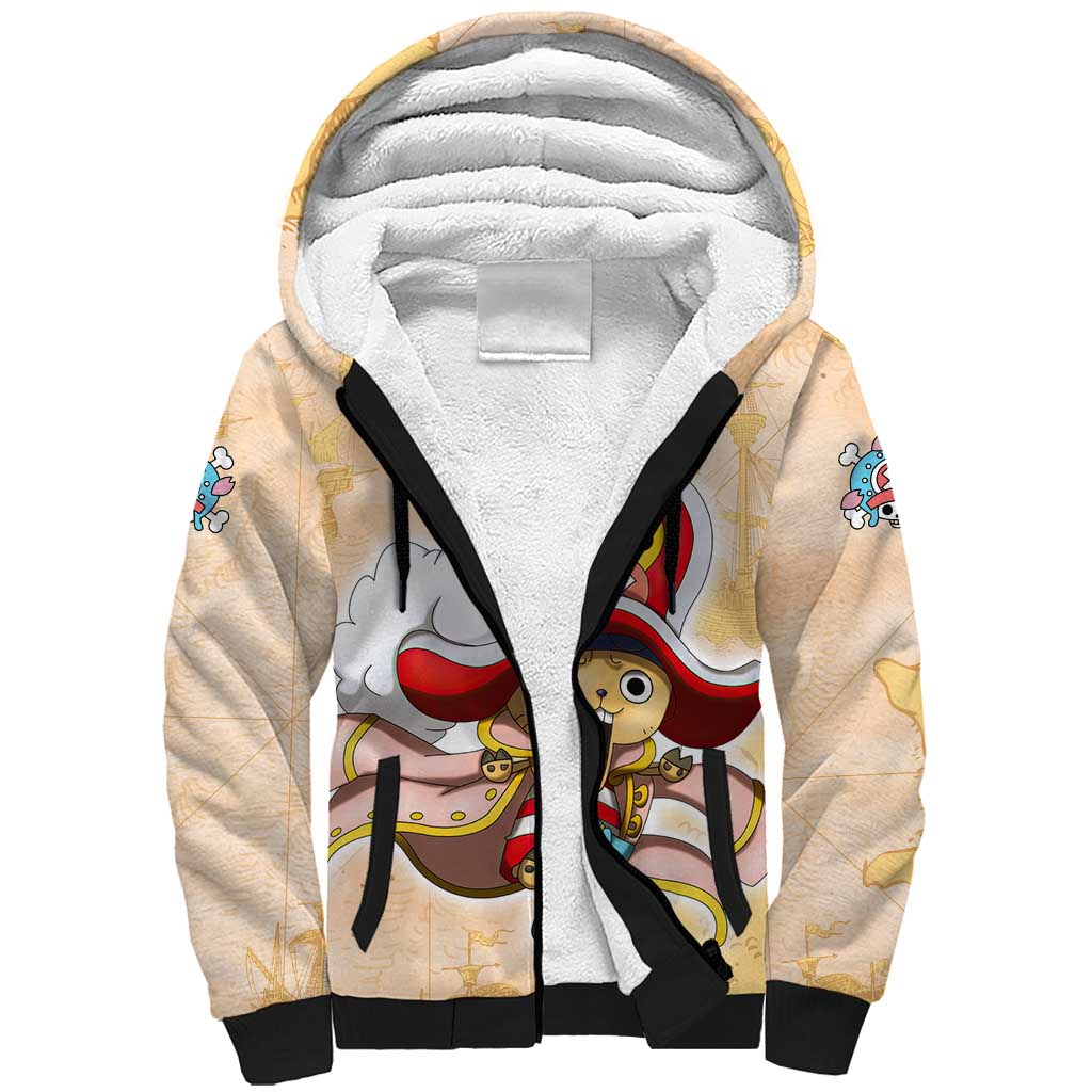 Tony Tony Chopper - One Piece Sherpa Hoodie Anime Style